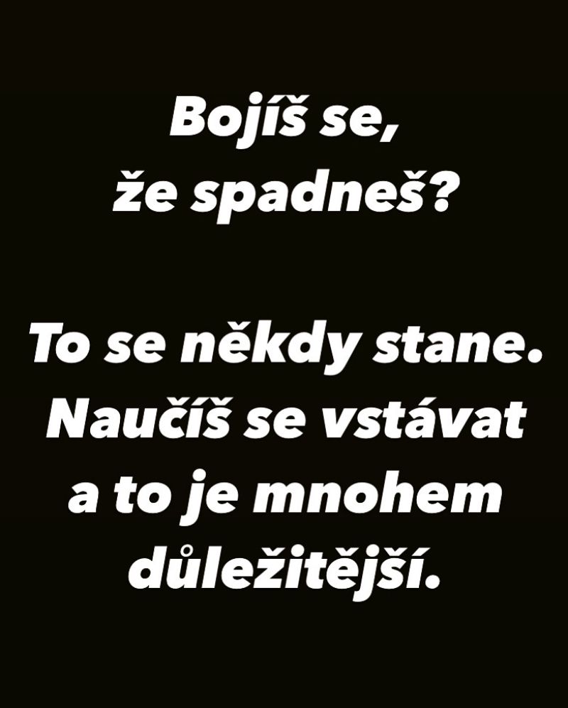 Myšlenka o strachu z neúspěchu