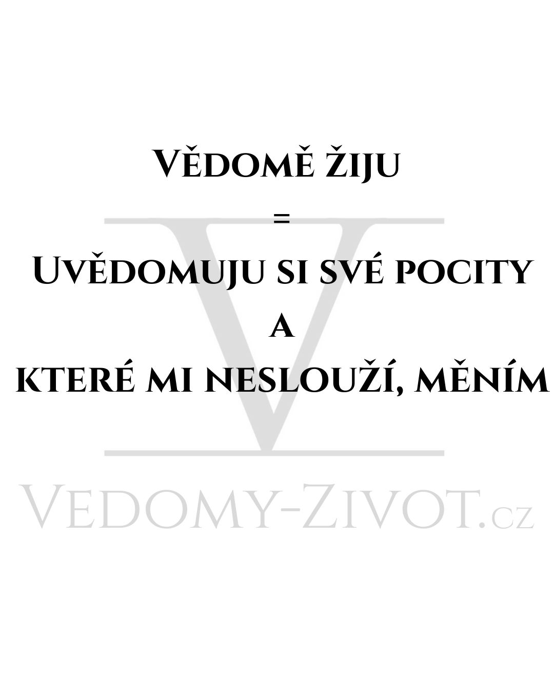 Vědomý život - Matoosh.cz